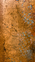 copper sheet with colorful. background or textura patterns
