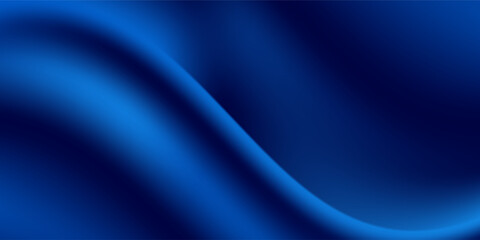 Abstract vector background luxury blue cloth or liquid wave or wavy folds of grunge silk texture satin velvet material, luxurious background or elegant wallpaper