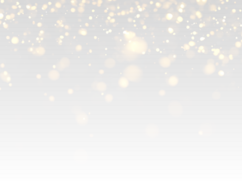 Bright golden bokeh lights shimmer softly. Sparkling glitter floats delicately across the frame. Ideal festive background for luxury designs or holiday cards. PNG