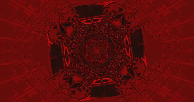 Dynamic tunnel video loop featuring seamless transitions and vibrant visuals in a rhythmic pattern