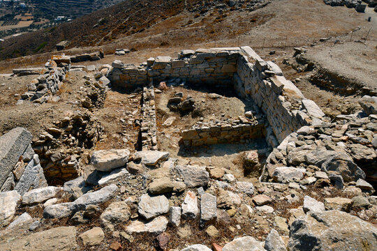 Greece, Amorgos Island, Ancient Minoa