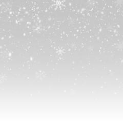 Snow snowfall snowflakes winter overlay transparent falling background PNG vector file
