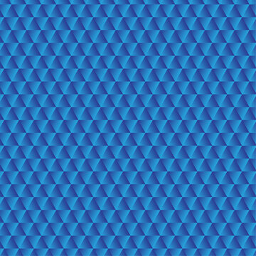 abstract blue background with hexagons