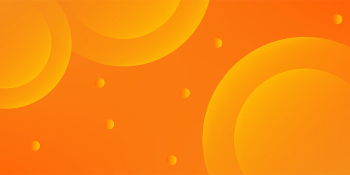 Modern abstract background with memphis elements in yellow and orange gradients and retro themed for posters, banners and website landing pages.