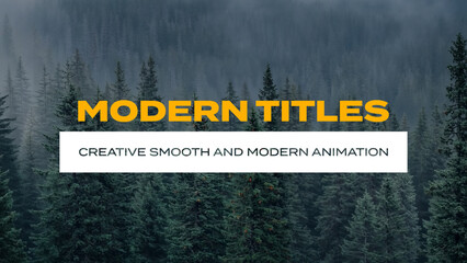 Creative Simple Title Animations Vol.07