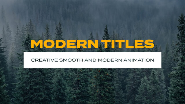 Creative Simple Title Animations Vol.07