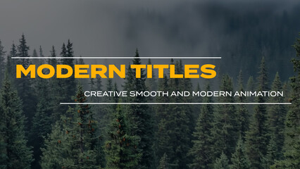 Creative Simple Title Animations Vol.08