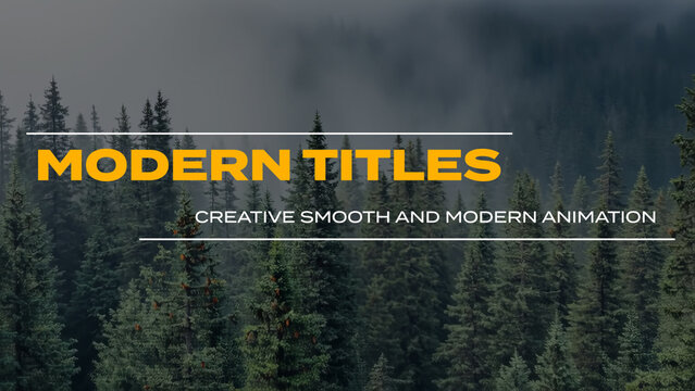 Creative Simple Title Animations Vol.08