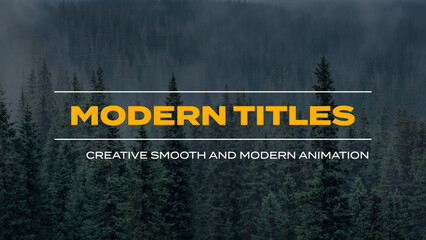 Creative Simple Title Animations Vol.09