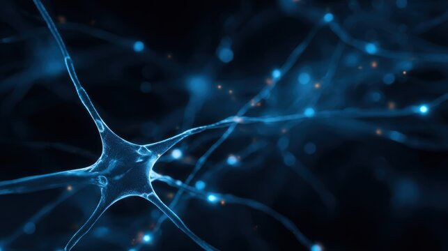 Abstract neural network microscopic science