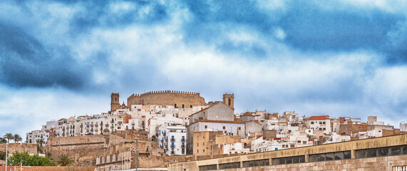 Peñíscola, The Most Beautiful Villages in Spain, Costa de Azahar, Bajo Maestrazgo, Castellón,...