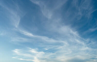 Blue sky with clouds