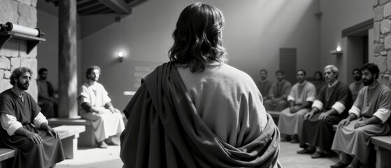 Jesus Christ Teaching His Disciples