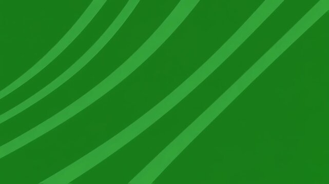 Green background with curved and angled lighter green stripes