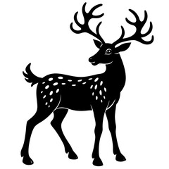 Fototapeta premium deer vector illustration