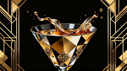 LuxuriousMartiniSplash