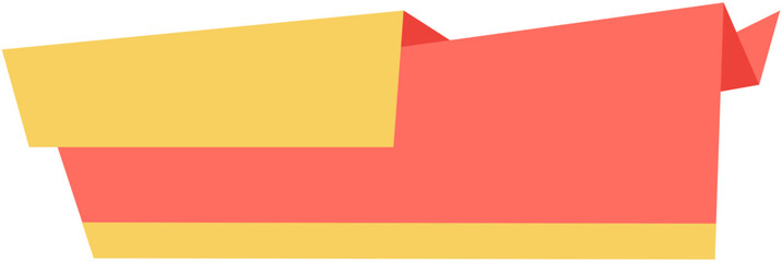 Yellow web button template for user interface design with a circle placeholder