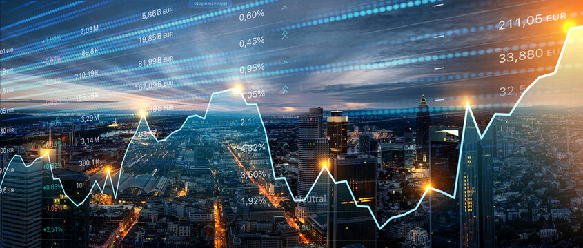 B&ouml;rse - Geldanlage  DAX - Wall Street 