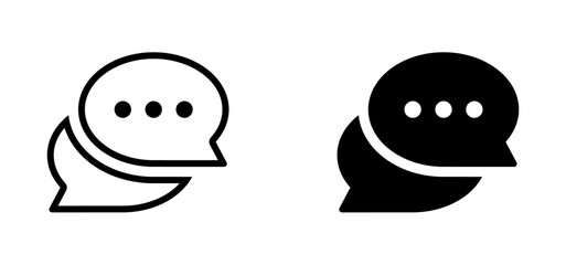 Chat bubble icon