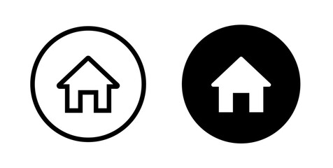 House icon in circle