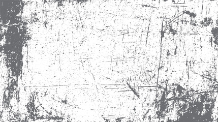 Distressed grunge texture with scratches and speckles in shades of grey and white vector