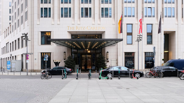Berlin, Deutschland, 15. M&auml;rz 2022, Ritz-Carlton Hotel at Potsdamer Platz