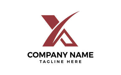 X Letter Logo Template