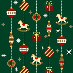 Merry Christmas scene featuring a cheerful snowman and playful reindeer helping distribute special gifts during the holiday season. Set against the gentle glow of moonlight, the design is brought to 