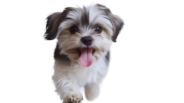 Happy Dog Tongue Out