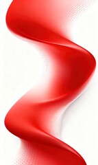 Abstract Red White Geometric Fluid Texture for Tech Background, Digital Interface, Corporate Branding and Modern Art Design, Featuring Dynamic Pattern and Tactile Visual Elements.

