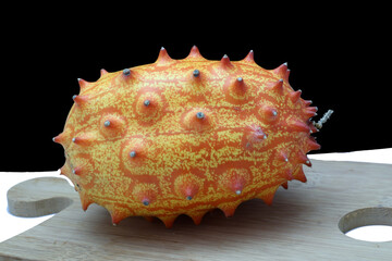 Obraz premium Gros plan sur ce fruit l' iwano