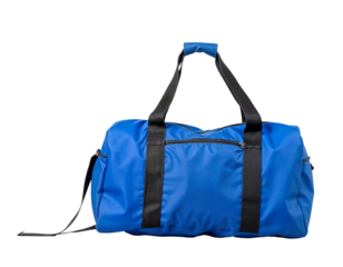 Vibrant Blue Duffel Bag for Sports and Travel