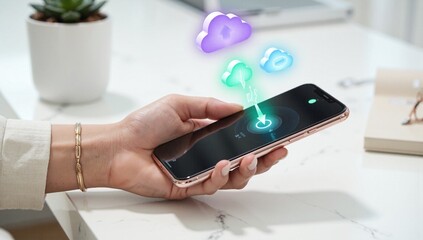 Cloud Data Access Using Mobile Technology