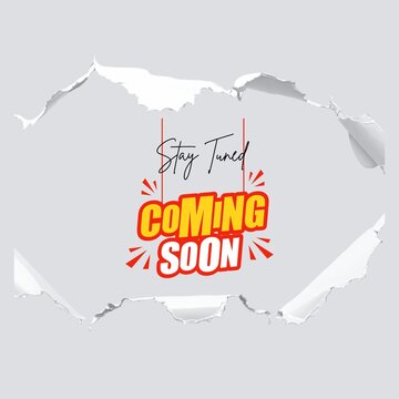 Exciting announcement coming soon, stay tuned for a big reveal with a fresh, modern, and eye-catching design perfect for marketing campaigns