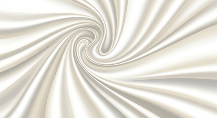 Elegant Swirl of Soft Creamy Fabric Texture Background