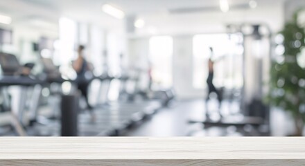 Modern Fitness Center with Cardio Machines and Weight Training Equipment	