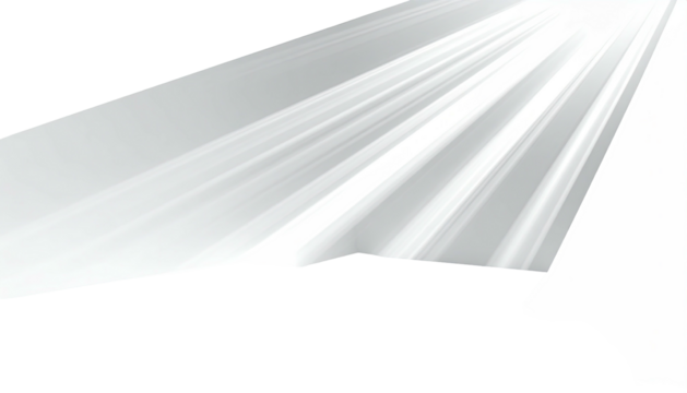 Artistic rendering of radiating, bright, white light beams emanating from an unseen source