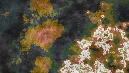 Organic Terrain Pattern in Earthy and Mineral Tones, marble texture ,Corrosion Pattern Poster, Complex Organic Texture with Earth-Inspired Palette.