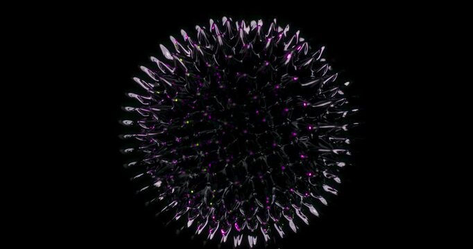 Experience stunning ferrofluid visuals as it moves gracefully in darkness. These captivating effects enhance motion graphics and showcase its unique properties, capturing the imagination remarkably