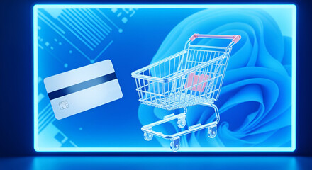 Digital Shopping Cart and Credit Card
