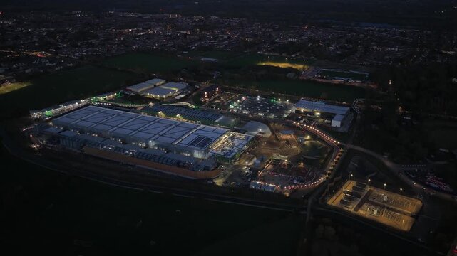 Data center in Waltham Cross, United Kingdom.
