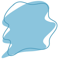 Abstract Blob Cloud Shape