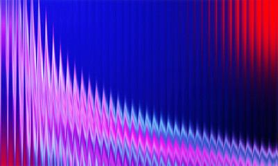 Vibrant Blue Pink Gradient Glass Wave Lines Background – Futuristic Colorful Light Reflection Illustration