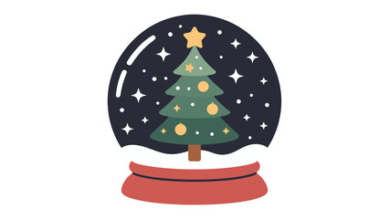 Christmas Snow Globe: A charming snow globe, featuring a miniature Christmas tree.  It's perfect to evoke feelings of winter wonder and holiday cheer. 