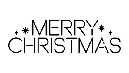Christmas Cheer: A minimalist holiday greeting with festive typography, evoking the spirit of joy and the magic of the season.