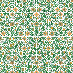 Hand Drawn Flower Pattern