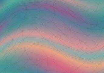 Minimalist digital network structure with interconnected nodes and glowing pathways, visualizing abstract data flow, modern technology, and global communication systems