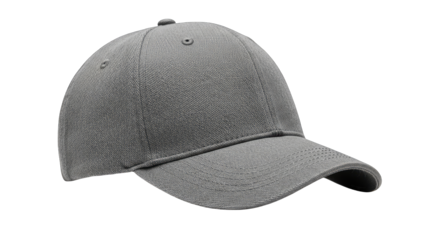Glittery Baseball Cap With A Curved Brim And Breathable Eyelets In Dark Gray And Silver Sparkles Isolated On A Black Background