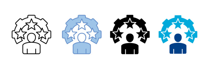  Skill   Icon Set Multiple Style Collection