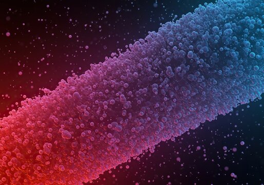 Abstract depiction of countless microscopic particles, illustrating the immense scale of matter in a chemical mole and foundational scientific principles ,education ,composition ,subatomic